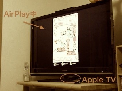 『Apple TVがある風景』