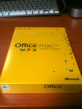 『マイクロソフト Office for Mac　購入、インストール』