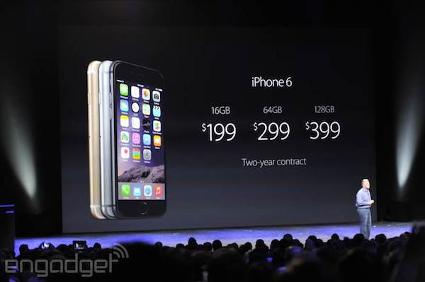 【 iPhone 6、iPhone 6 Plus 】が発表されました！