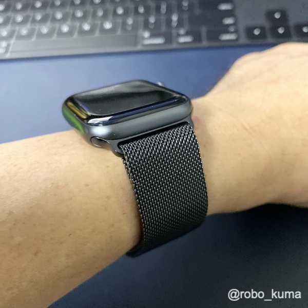 グランドセール Apple Watch 純正 ミラネーゼループ シルバー nmef.com