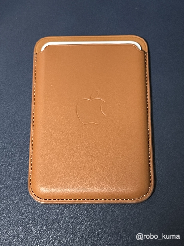 1650円 【2021新春福袋】 apple iPhone MagSafe 対応レザーウォレットゴールデンブラウン
