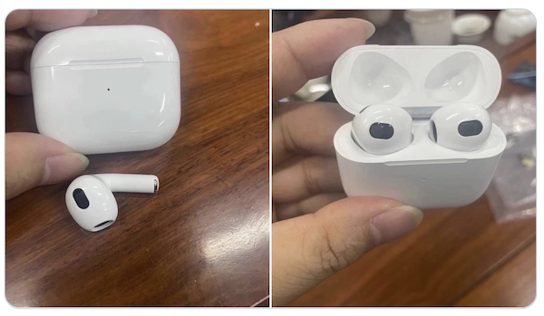 「AirPods 第3世代」の実機写真リーク？