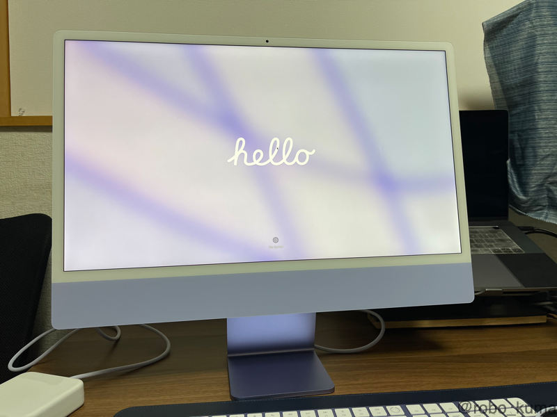 iMac 24インチ パープル - デスクトップ型PC