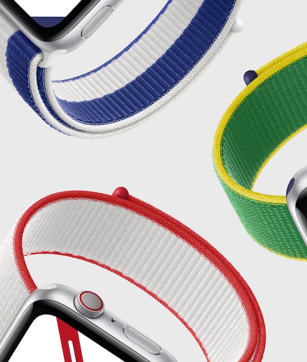 Apple、22の国をモチーフにしたカラフルデザインなApple Watchバンド「インターナショナルコレクションスポーツループ」の限定発売開始。