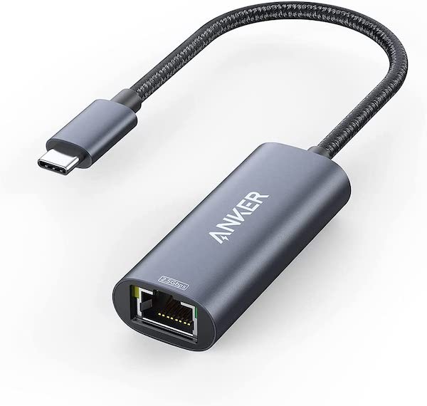 Anker 「Anker PowerExpand USB-C & 2.5Gbps イーサネットアダプタ」の発売開始。最大2.5Gbpsの高速イーサネット通信が可能。