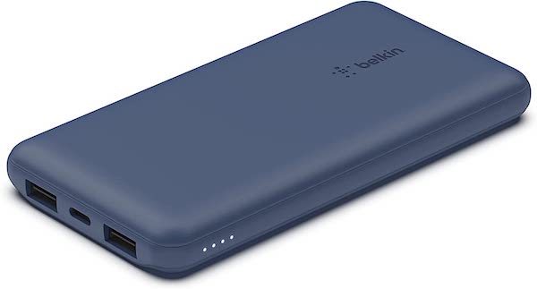 Belkin モバイルバッテリー 10000mAh 最大15W 3ポート(USB-C x 1 USB-A x 2) スリムバッテリーをAmazonでセール中。