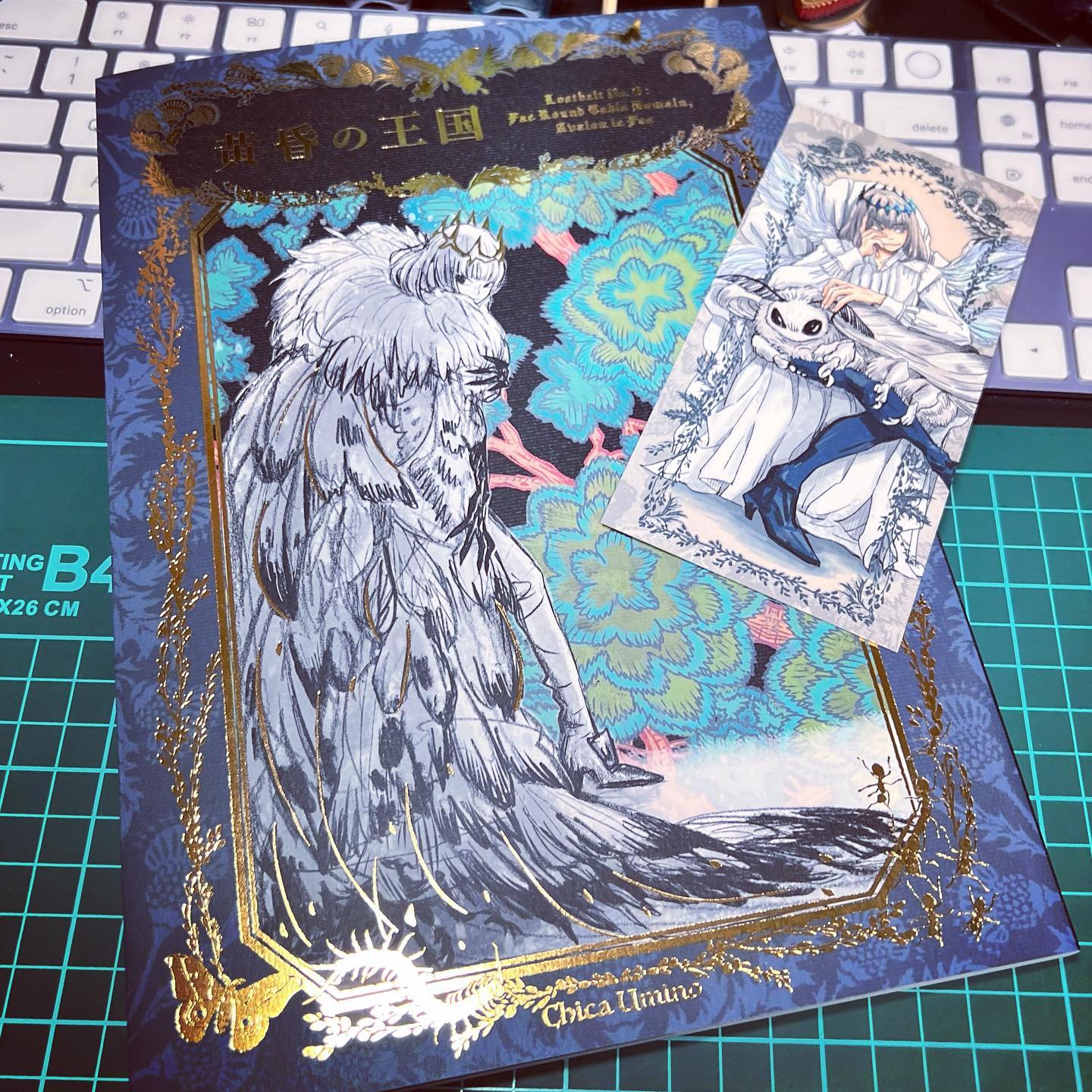 羽海野チカ先生の「黄昏の王国」が届いた！ #FGO #オベロン #C100 #羽海野チカ